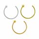 925 Silver Open Hoop Nose Ring