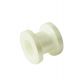 Synthetic Cream Pearl Screw Fit Ear Flesh Tunnel-Plug-Taper