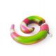 Fake Spiral Taper Solid Mix Color Acrylic Ear Cheater Plug