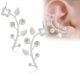Floral Vine Ear Cuff Wrap Cartilage Clip on Piercing Ear rings