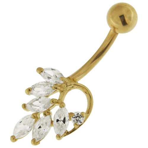 Belly Button Rings - Fine Gold Navel Jewelry