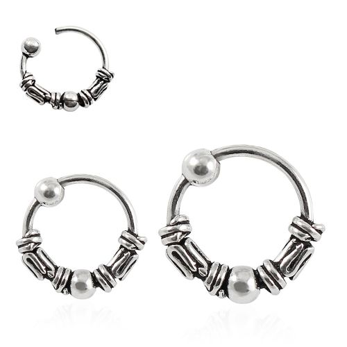 Claire's Mixed Metal Titanium 20G Ball Stud & Hoop Nose Rings - 6 Pack |  Dulles Town Center